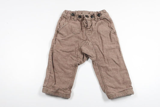 Fodrade byxor från Lindex - Storlek 68 - Brun