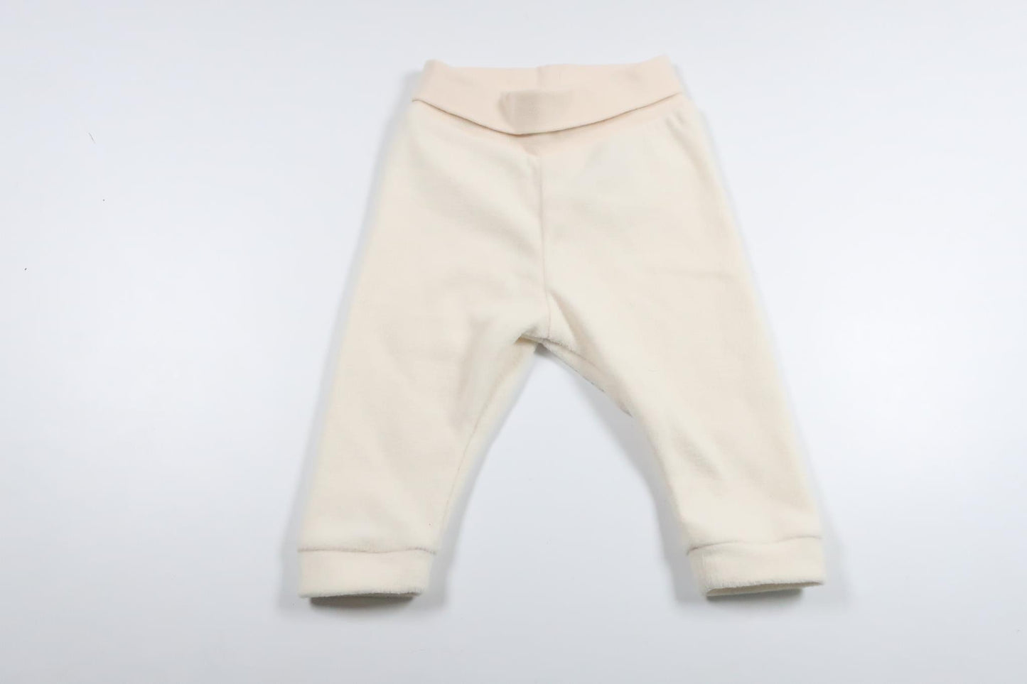 Byxor i fleece från H&M - Storlek 68 - Benvit