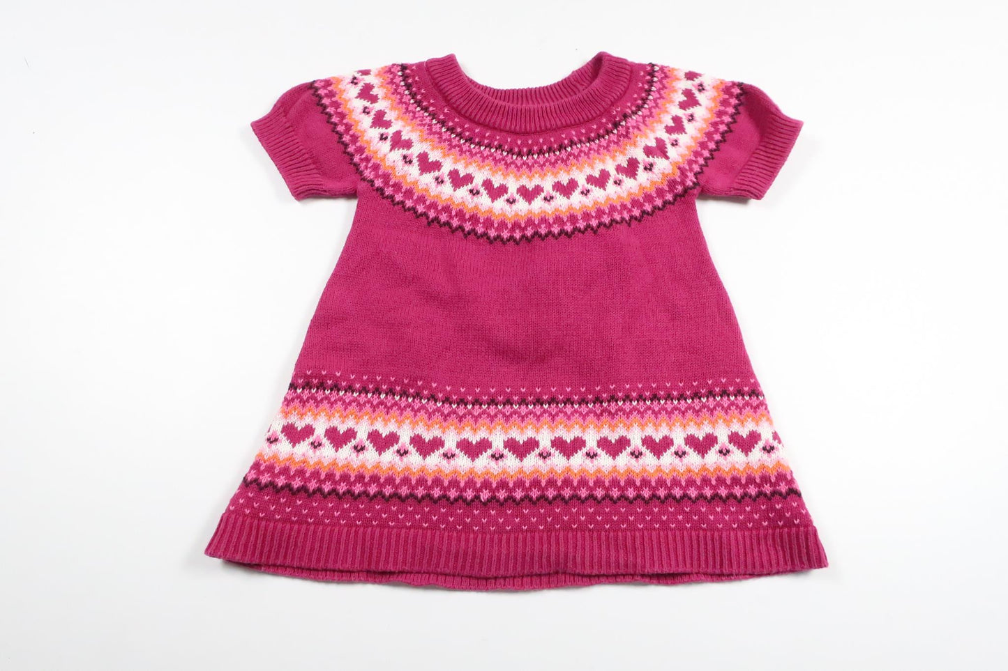 Stickad klänning från Lindex - Storlek 56 - Rosa