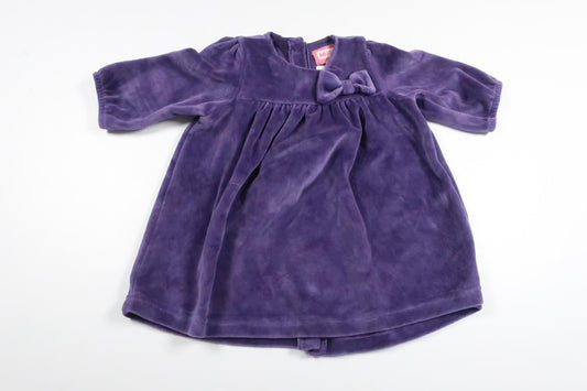 Klänning i velour från Mini - Storlek 62 - Lila