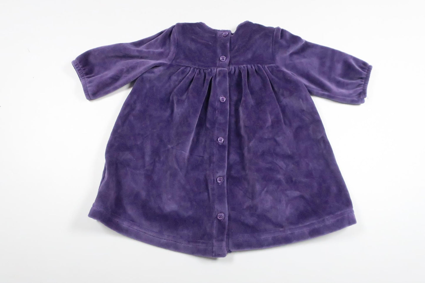 Klänning i velour från Mini - Storlek 62 - Lila