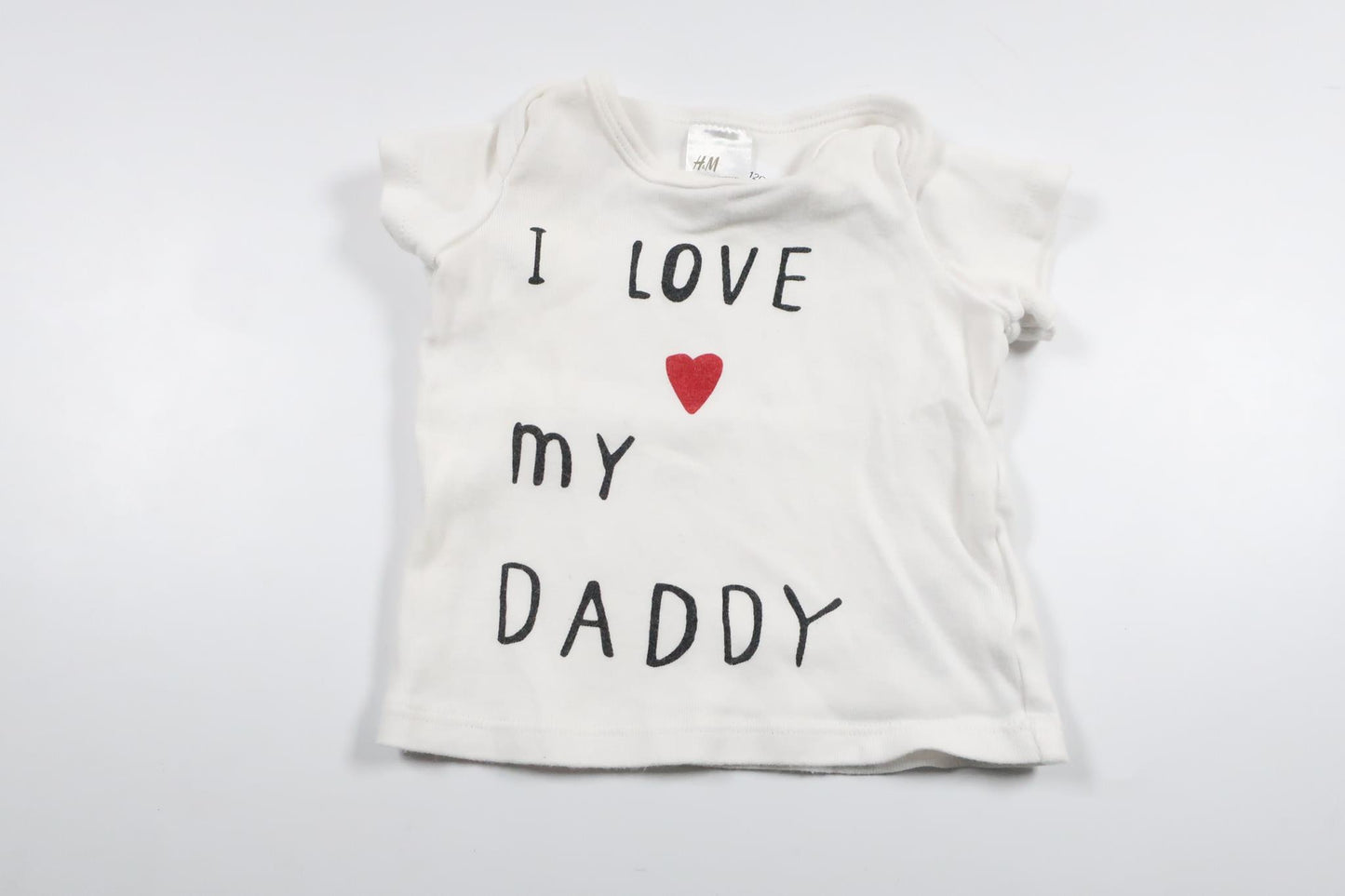 T-shirt från H&M - Storlek 56 - Vit