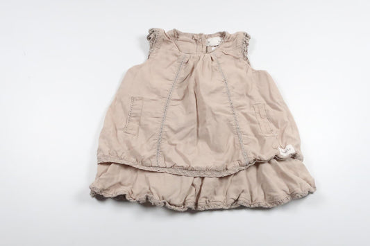 Klänning från Newbie - Storlek 74 - Beige