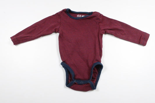 Body från H&M - Storlek 62 - Röd