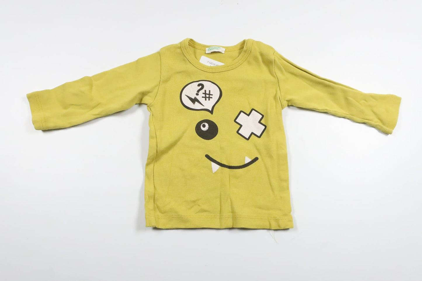 Tröja från United Colors of Benetton - Storlek 56 - Grön/Gul