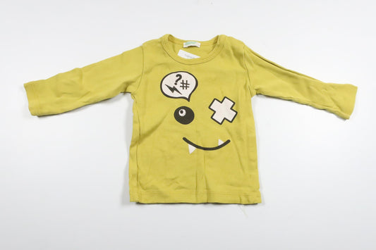 Tröja från United Colors of Benetton - Storlek 56 - Grön/Gul