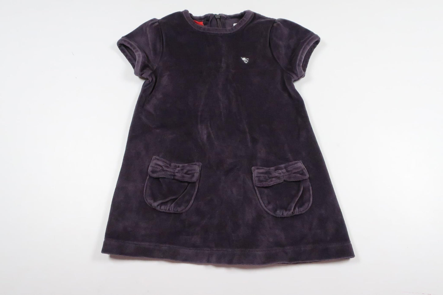 Klänning i velour från Esprit - Storlek 80 - Lila