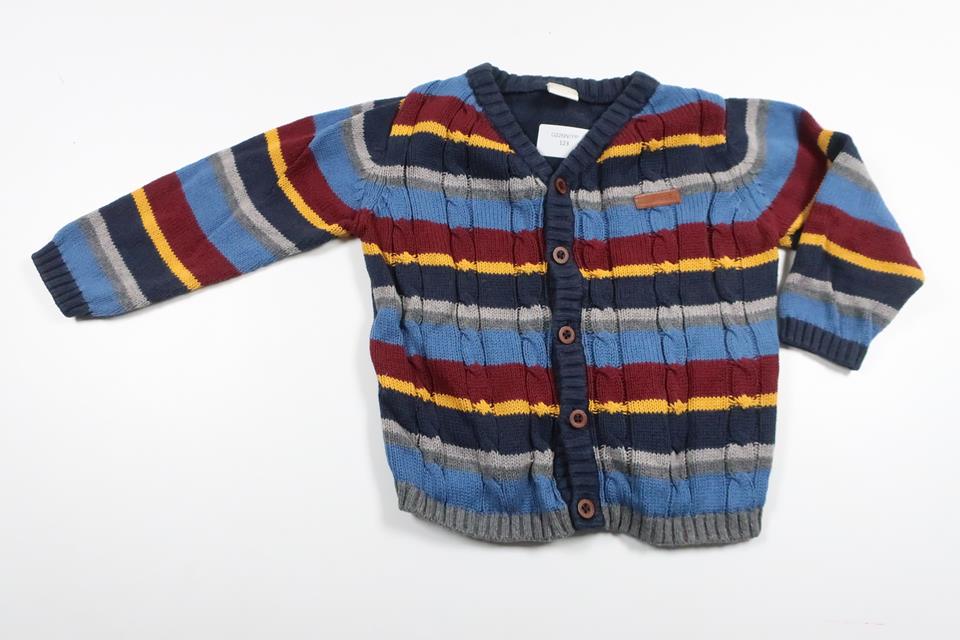 Stickad kofta från Name It - Storlek 74 - Multi