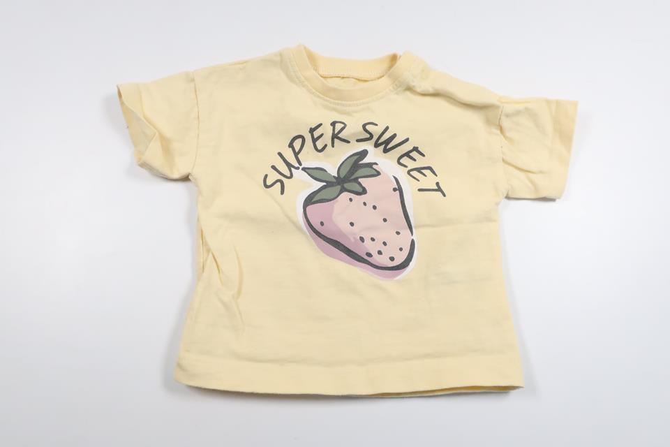 T-shirt från ICA I Love Eco - Storlek 68 - Gul