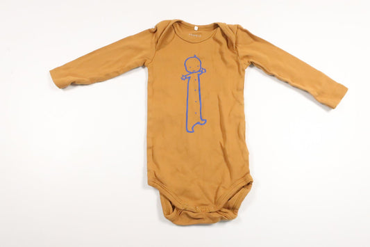 Body från Name It - Storlek 74 - Brun
