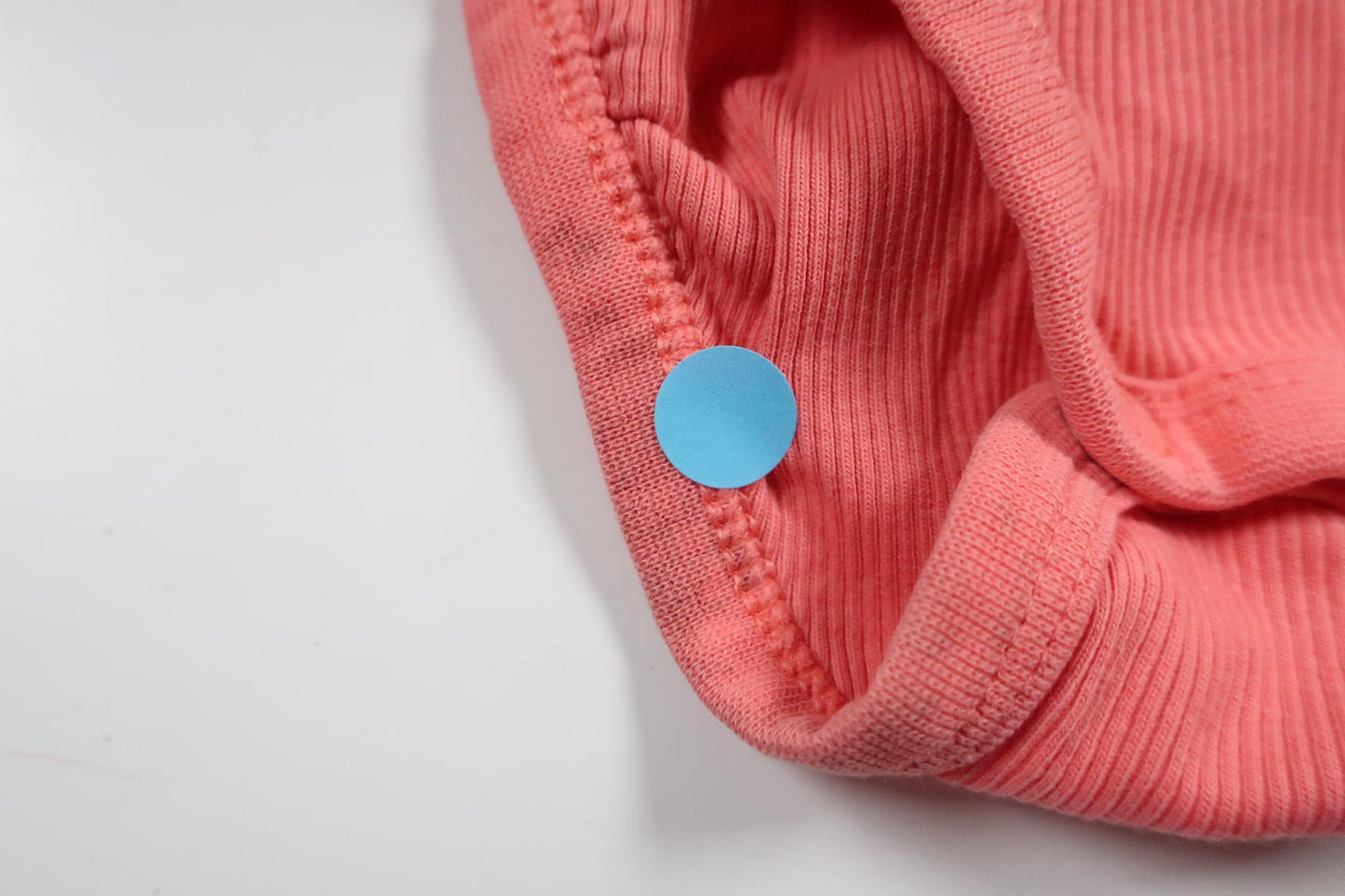 Ribbad body från Lindex - Storlek 86 - Rosa