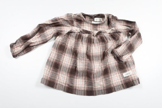 Tunika från Newbie - Storlek 74 - Brun