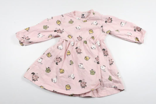 Klänning från ICA I Love Eco - Storlek 74 - Rosa