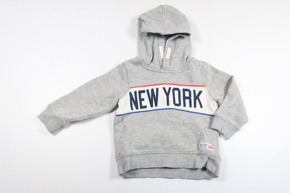 Huvtröja från H&M - Storlek 74/80 - Grå