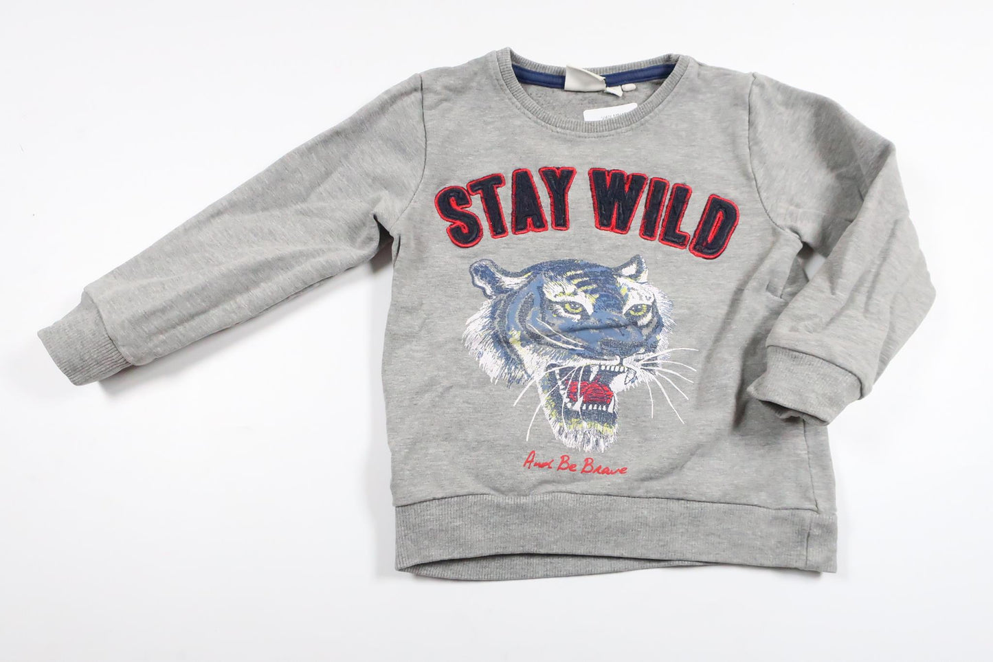 Sweatshirt från Name It - Storlek 92 - Grå