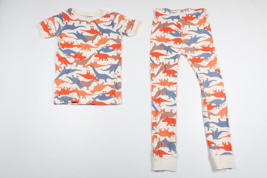 Tvådelad pyjamas från Old Navy - Storlek 116 - Multi