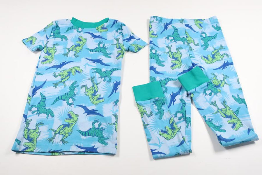 Two-piece pajamas from Kirkland - Size 122 - Blue