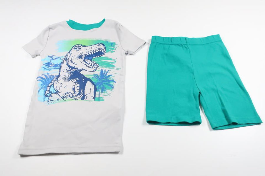 Two-piece pajamas from Kirkland - Size 122 - Gray