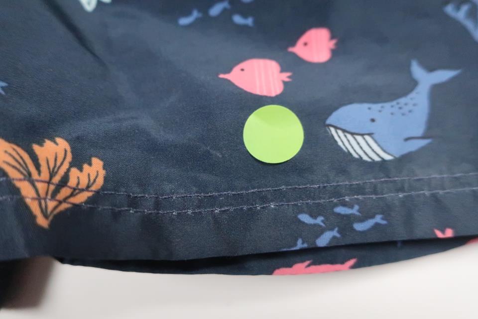 Badshorts från H&M - Storlek 74/80 - Blå