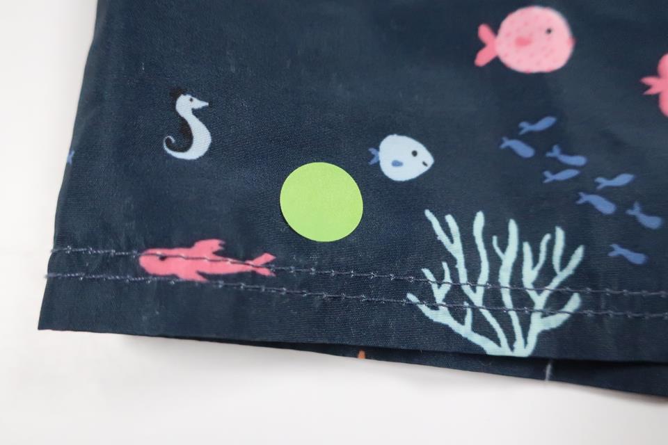 Badshorts från H&M - Storlek 74/80 - Blå