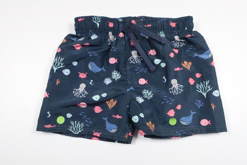 Badshorts från H&M - Storlek 74/80 - Blå