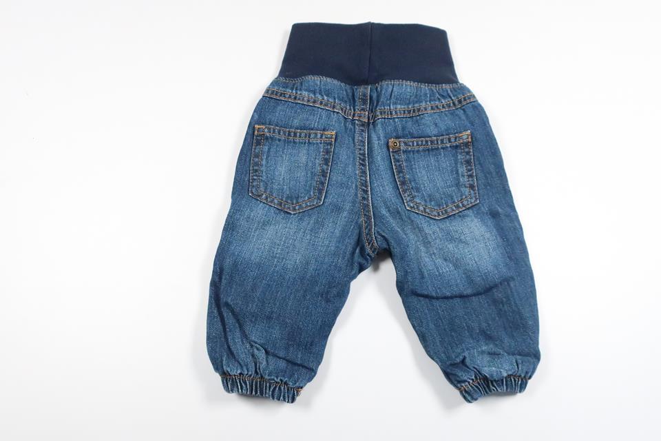 Fodrade byxor från H&M - Storlek 62 - Denim