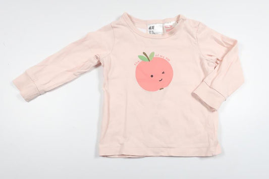 Pyjamaströja från H&M - Storlek 68 - Rosa