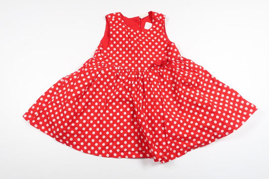 Klänning från H&M - Storlek 68 - Röd
