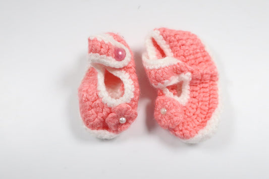 Handstickade tossor från Okänt - Storlek 50/56 - Rosa