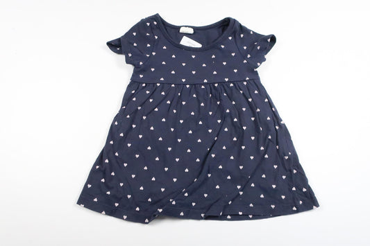 Klänning från H&M - Storlek 74 - Marinblå