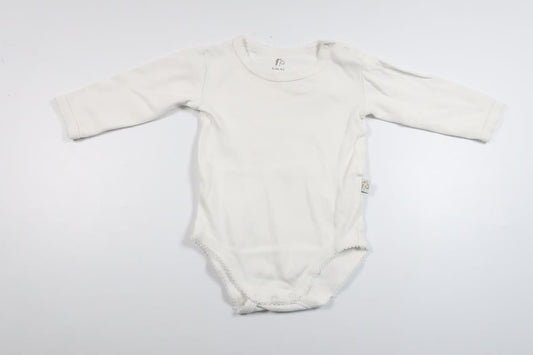 Body från Basic U - Storlek 62 - Vit