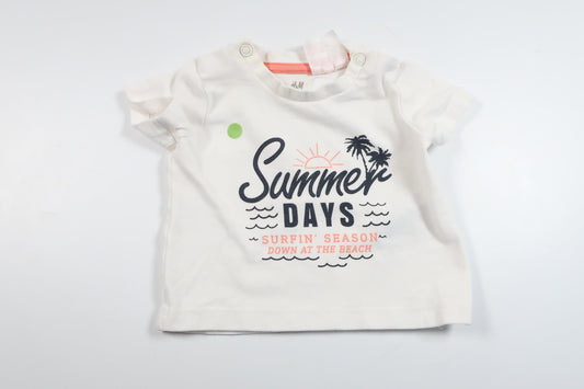 T-shirt från H&M - Storlek 50 - Vit