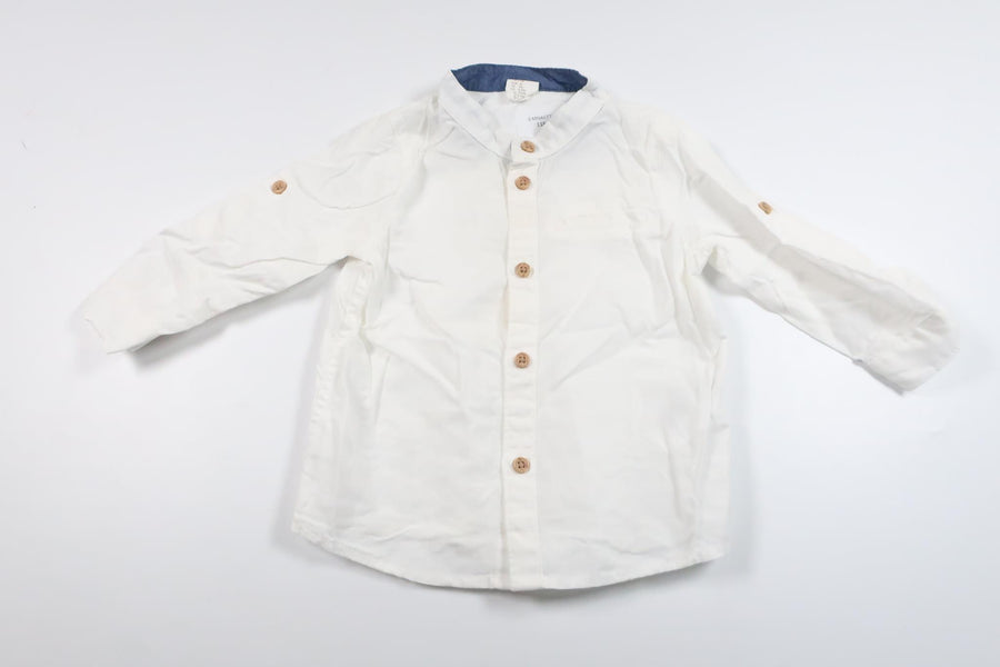 Skjorta från H&M - Storlek 74 - Vit