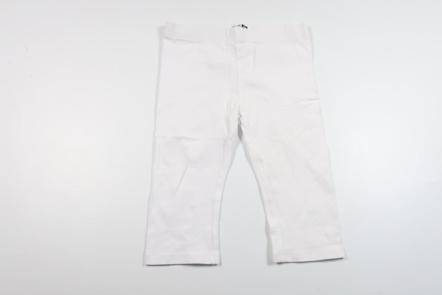 Korta leggings från Pep & Co - Storlek 92/98 - Vit
