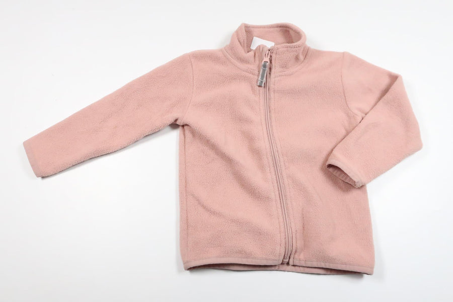 Fleecejacka från Okänt - Storlek 86/92 - Rosa
