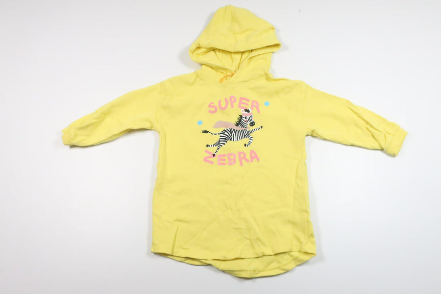 Sweatshirtklänning från Minimarket - Storlek 86/92 - Gul