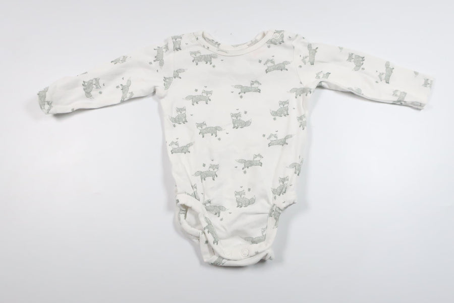 Body från H&M - Storlek 56/62 - Vit