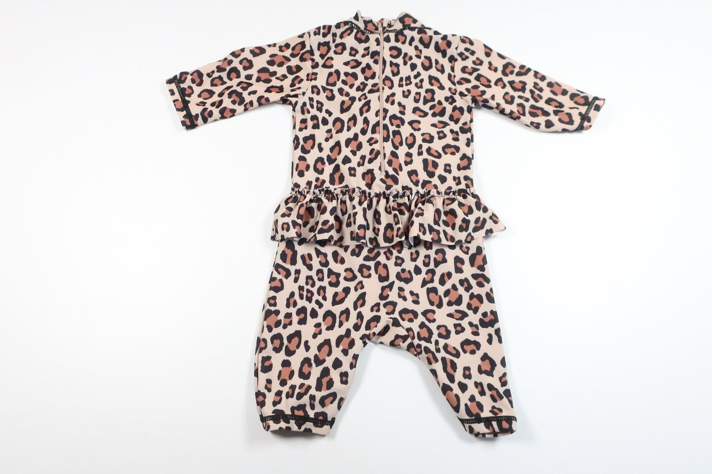 UV-dräkt - Leopardmönstrad från Kappahl - Storlek 74/80 - Beige