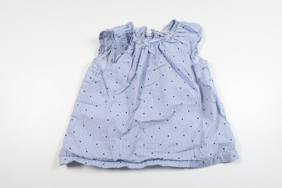 Randig tunika från H&M - Storlek 74 - Blå