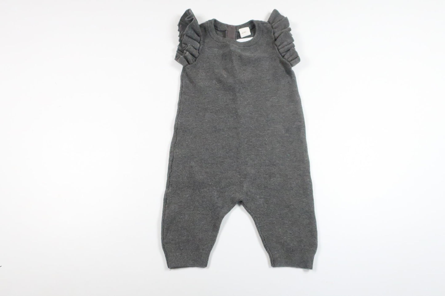 Stickad jumpsuit från H&M - Storlek 68 - Grå