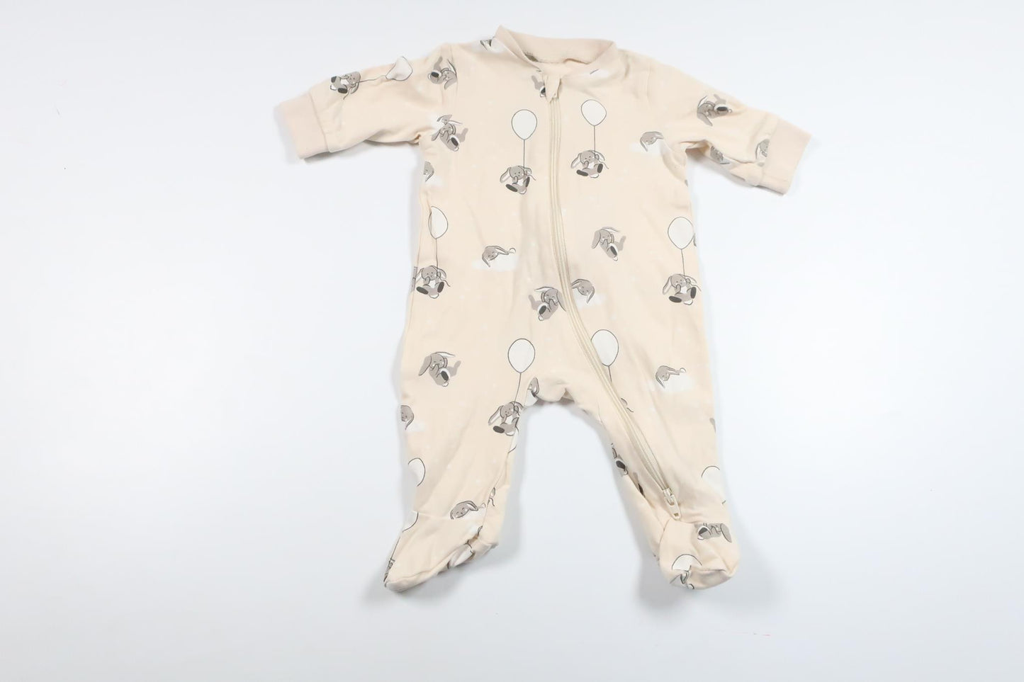 Pyjamas med kaniner från Okänt - Storlek 50 - Benvit