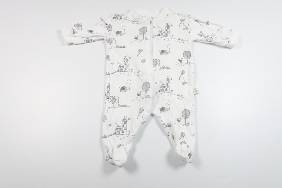 Pyjamas från Basic U - Storlek 50 - Vit