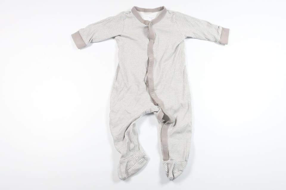 Randig pyjamas från Okänt - Storlek 62/68 - Grå