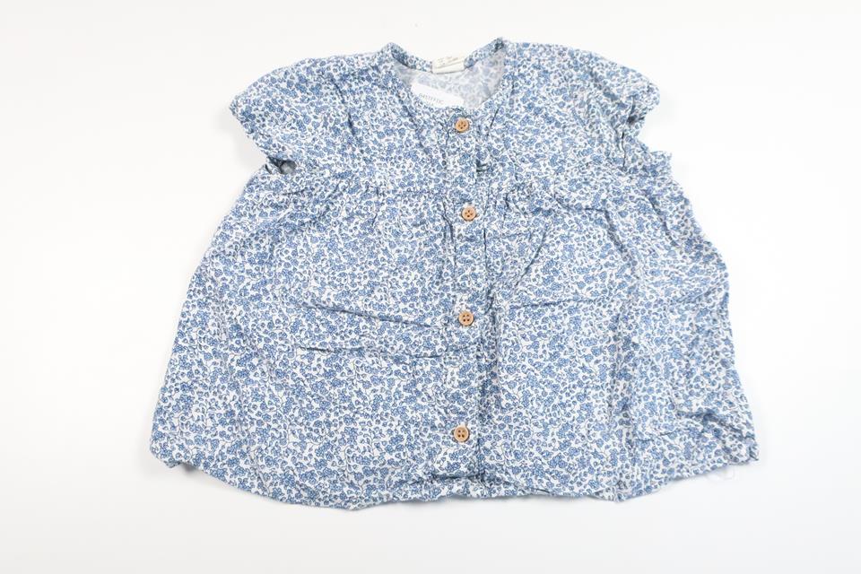 Blommig tunika från H&M - Storlek 86 - Blå