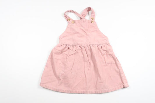 Hängselklänning från H&M - Storlek 74 - Rosa