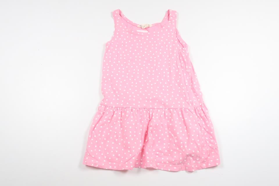 Klänning med hjärtan från H&M - Storlek 98/104 - Rosa