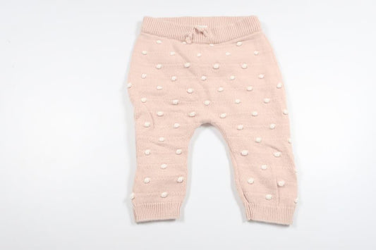 Stickade byxor från H&M - Storlek 68 - Rosa