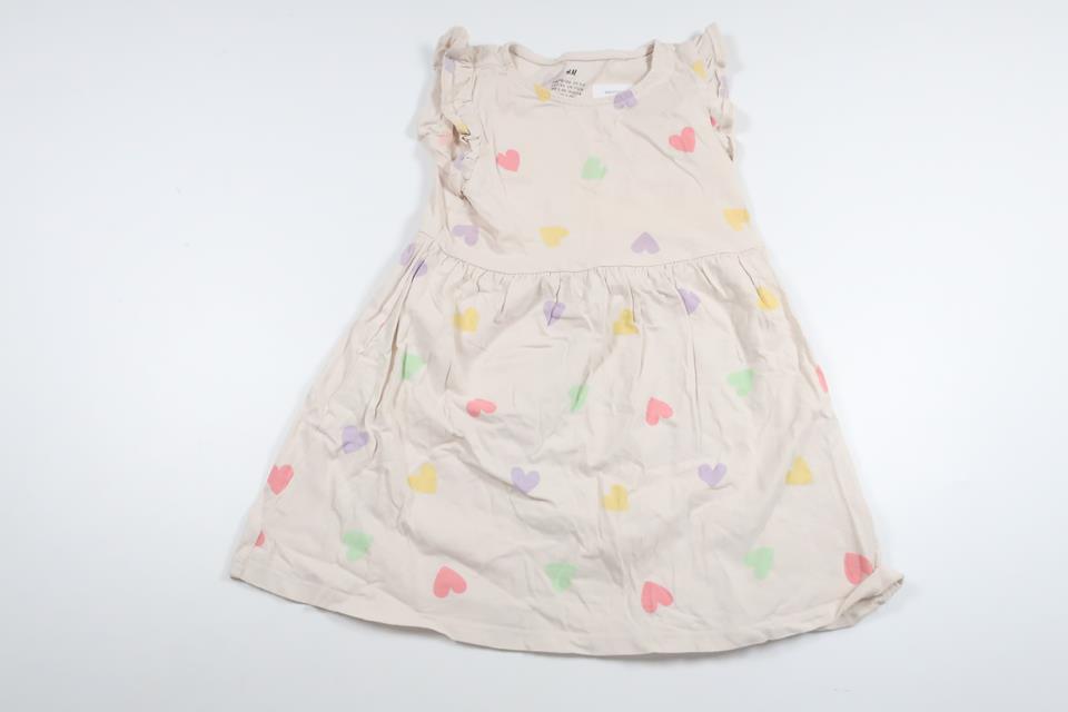 Klänning från H&M - Storlek 98/104 - Benvit