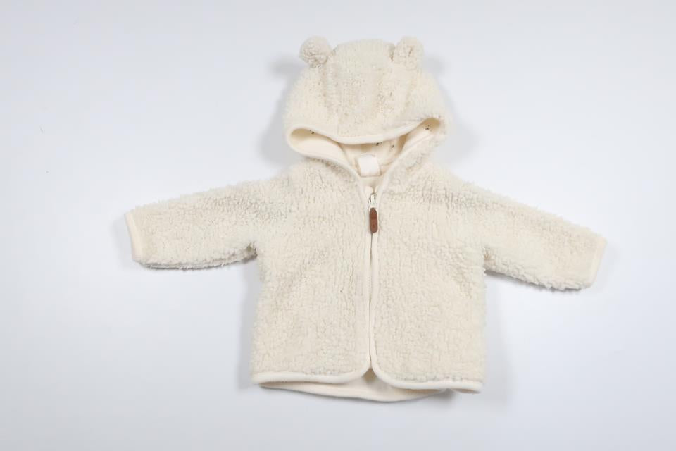 Munkjacka i pile från H&M - Storlek 56 - Benvit