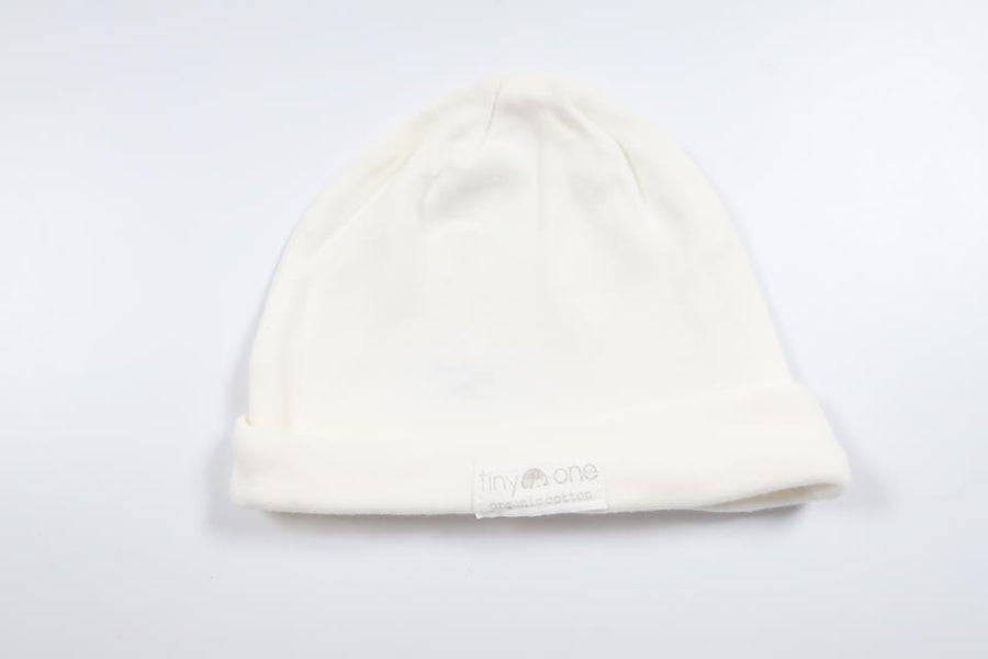 Mössa från Tiny One - Storlek 56 - Vit
